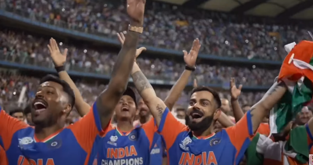 Wankhede Stadium- Team India at Wankhede Stadiumand Marine drive parade